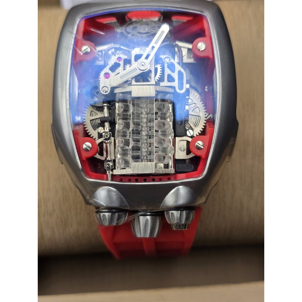 Montres Prestige X Invicta Automatic Men's Watch - 44mm, Red (MPW-0161)